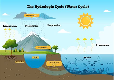 natural water cycle diagram
