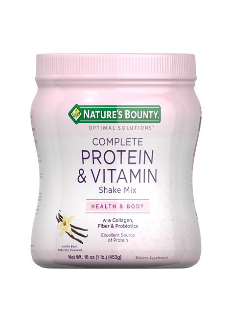 nature's bounty protein powder