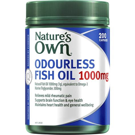 nature's own fish oil 1000mg