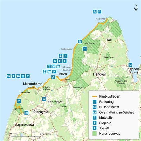 A. A map of Gotland showing Natura 2000 areas based on Birds Directive