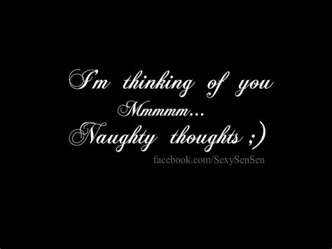 naughty thoughts