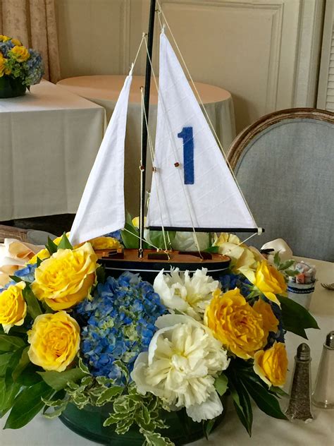 Classic Nautical Yacht Club Wedding Nautical wedding centerpieces
