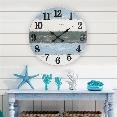 Nautical Clock Wall Decor