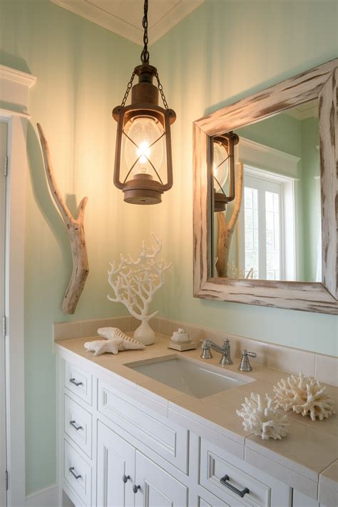 Nautical Light Fixtures Bathroom