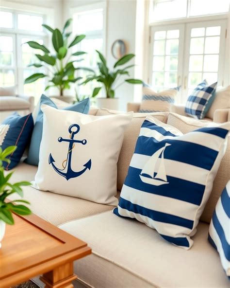 Nautical Pillows And Throws