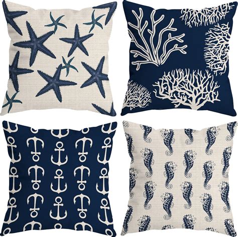 Nautical Throw Pillows Amazon