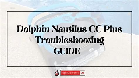 Dolphin Nautilus Cc Plus Troubleshooting