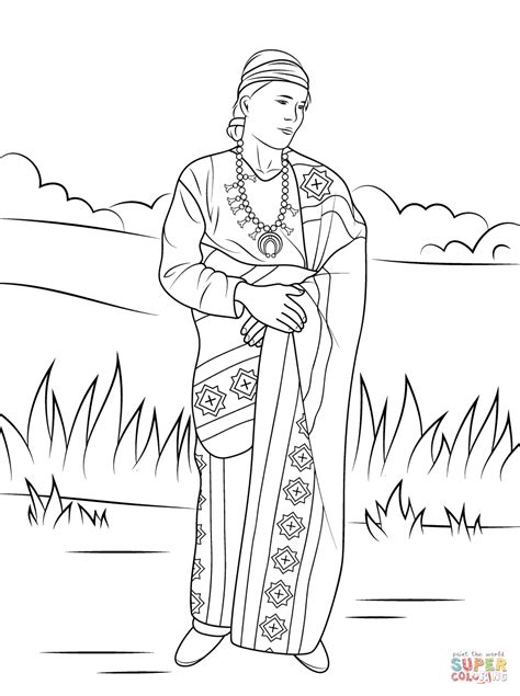 Navajo Code Talkers Coloring Page