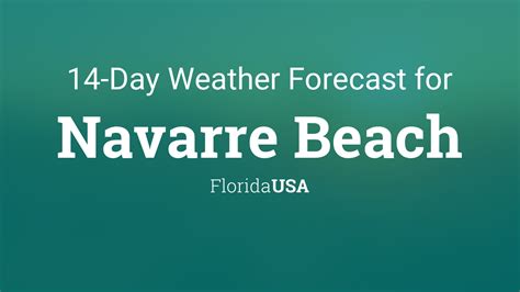 navarre 14 day forecast