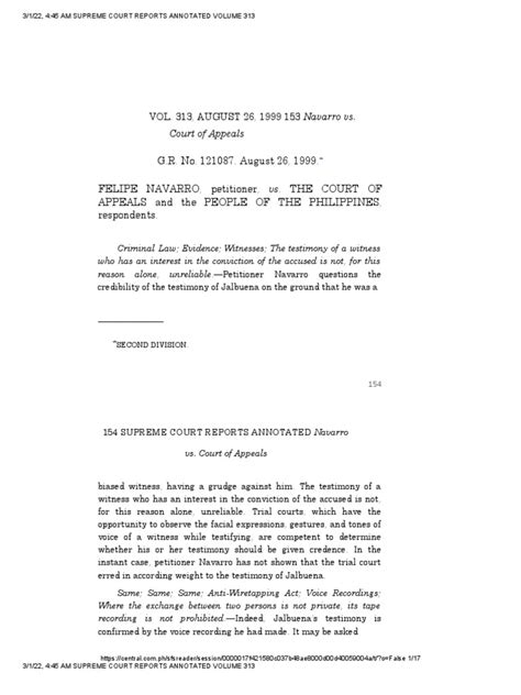 navarro vs court of appeals