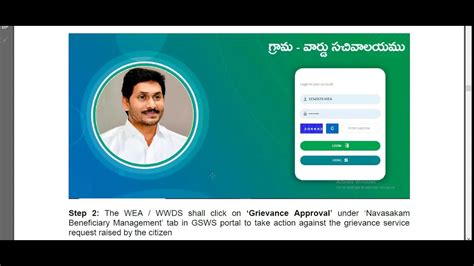 navasakam beneficiary management gsws