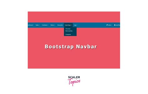 Navbar That Scrolls With Page Bootstrap