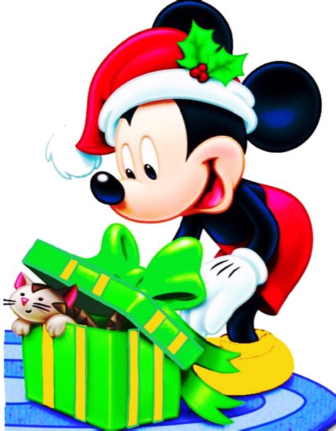 navidad con mickey mouse