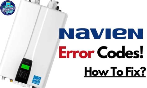 How to Fix Navien Error Code E004 YouTube