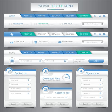 Navigation Elements  Design