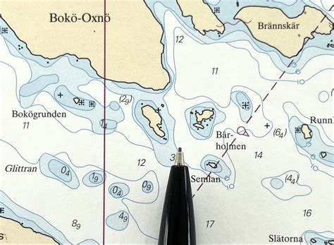 Sjökort för vägg Utlängan Öland Gotland Södra Kartkungen tavla sjökort