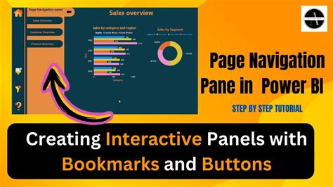Navigation Using Bookmarks In Power Bi