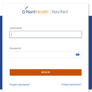 navinet login provider portal