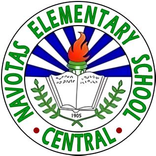 navotas elementary school central logo