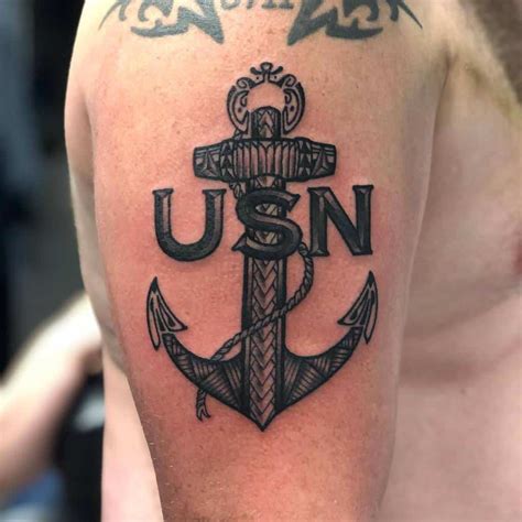 Inspiring Navy Anchor Tattoo Designs References