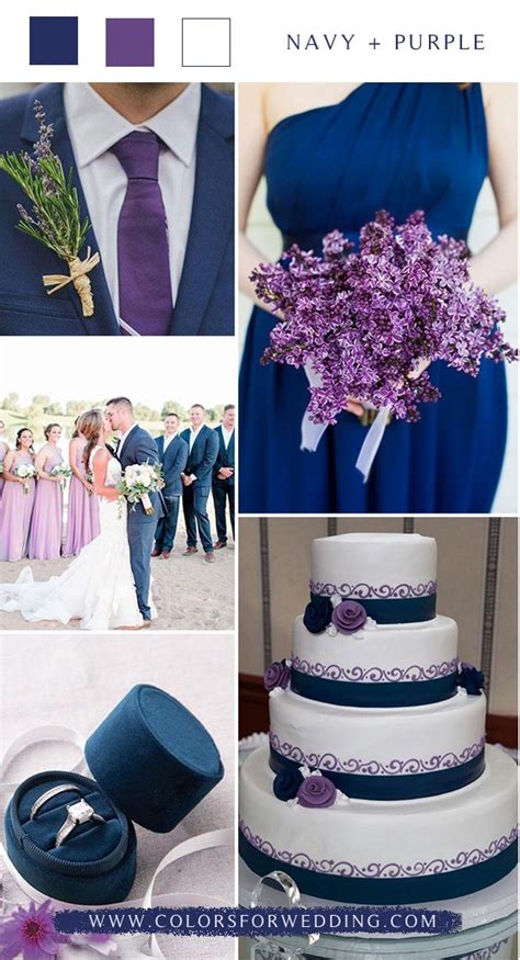 17 Best Ideas About Purple Navy Wedding On Emasscraft Org