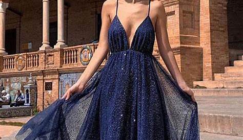 Navy Blue A Line Formal Dress Everpretty Long Sleeveless pplique Evening Gowns