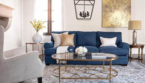 Navy Blue And Gold Living Room Decor Coffee Tables
