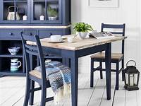 Hanover Mercer 7Piece Patio Dining Set in Navy Blue with 4 Cushioned