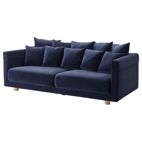 Popular Navy Blue Velvet Sofa Ikea New Ideas