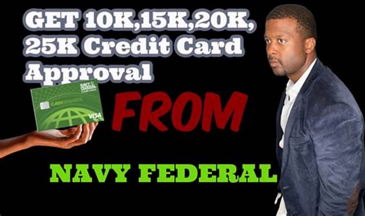 navy federal credit card bad credit