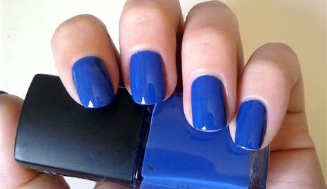 40 Navy Nail Designs And Ideas To Express Your Attitude » Navy nails