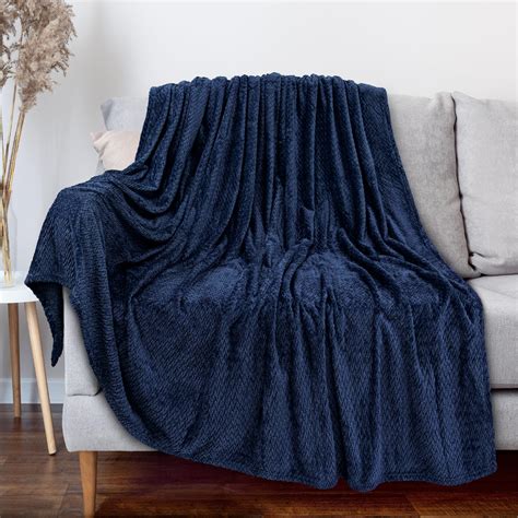 Navy Blue Blankets And Throws