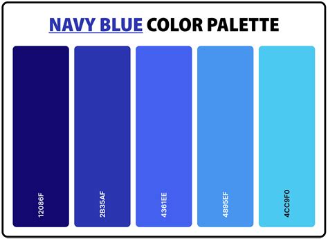 navy blue colour code