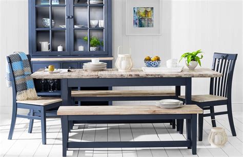 Navy Blue Kitchen Table Decor