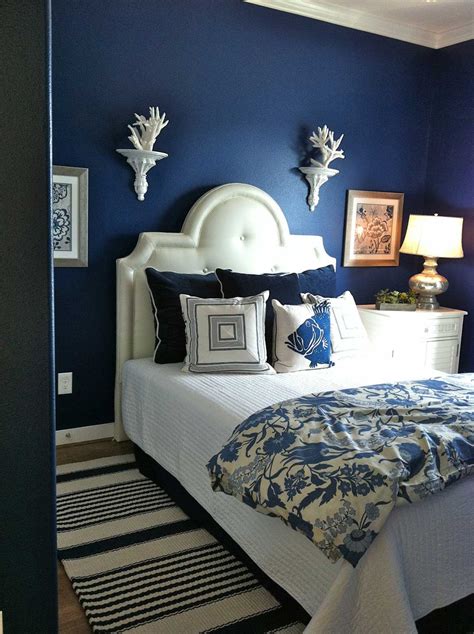 Navy Blue Paint In Bedroom