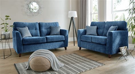 Popular Navy Blue Sofas Uk For Living Room