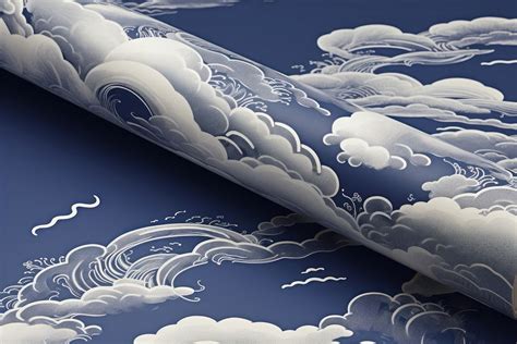 navy cloud wallpaper