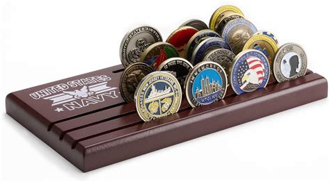 navy coin holder