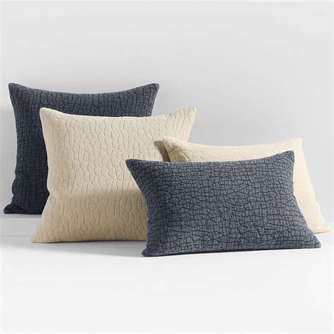 Navy Down Throw Pillow