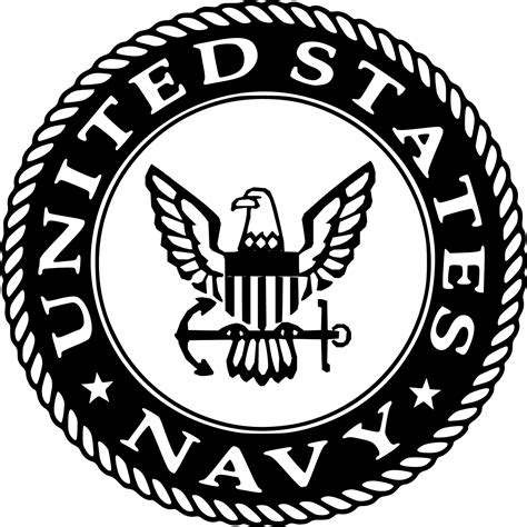 navy eagle logo png