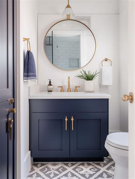Navy Ensuite Ideas