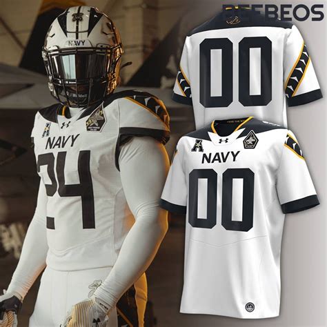 navy fear the bones jersey