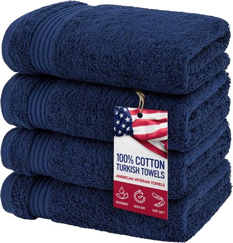 Navy Kitchen Hand Towels