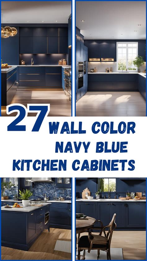Navy Kitchen Wall Paint Ideas