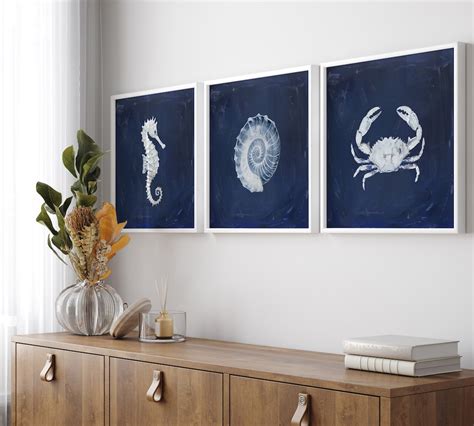Navy Nautical Wall Art