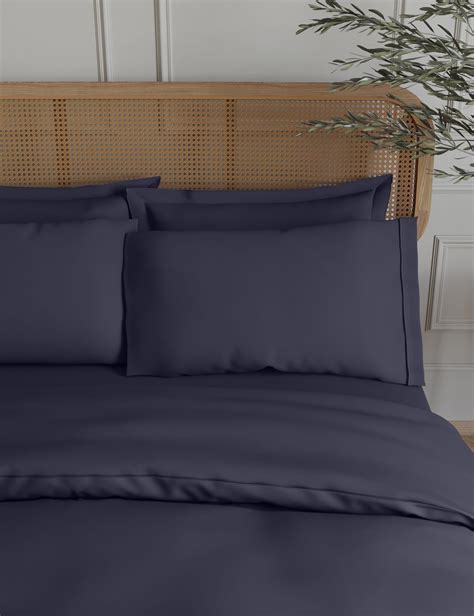 Navy Pillowcases Dunnes