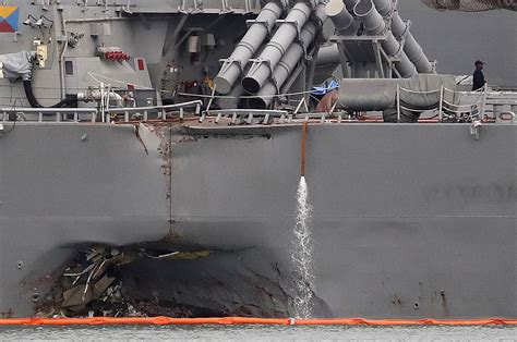 navy ship accident today