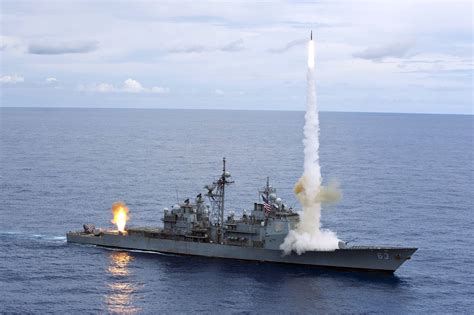 navy ships firing missiles