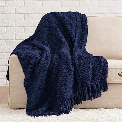Navy Throw Blanket The Range