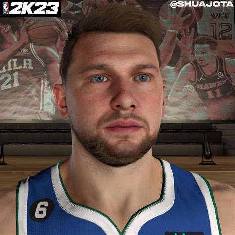 nba 2k14 luka doncic cyberface